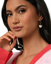 Load image into Gallery viewer, Paparazzi - Carriage Chic - Gold Earrings