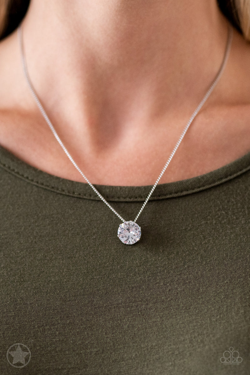 Paparazzi What A Gem White Necklace Fashion Fabulous Jewelry