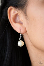 Load image into Gallery viewer, Soon To Be Mrs. - Paparazzi White Pearl Necklace - Paparazzi Accessories
