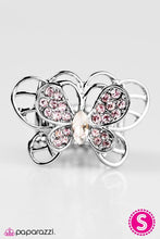 Load image into Gallery viewer, Paparazzi Paparazzi -Butterfly Banquet - Pink Ring Jewelry