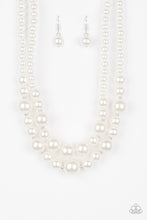Load image into Gallery viewer, Paparazzi Paparazzi - The More The Modest - White Pearl Necklace Necklaces