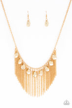 Load image into Gallery viewer, Paparazzi - Bragging Rights - Gold Necklace - Paparazzi Accessories