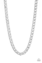 Load image into Gallery viewer, Omega - Silver Urban Necklace-Paparazzi Accessories - Paparazzi Accessories