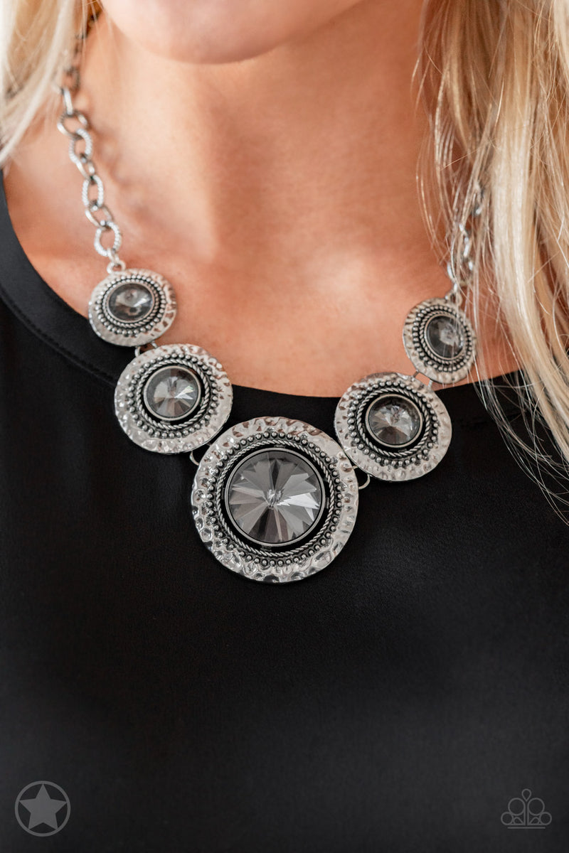 Paparazzi - Global Glamour- Silver Necklace