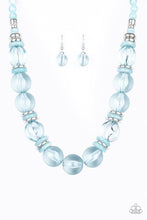 Load image into Gallery viewer, Paparazzi - Bubbly Beauty - Blue Necklace - Paparazzi Accessories