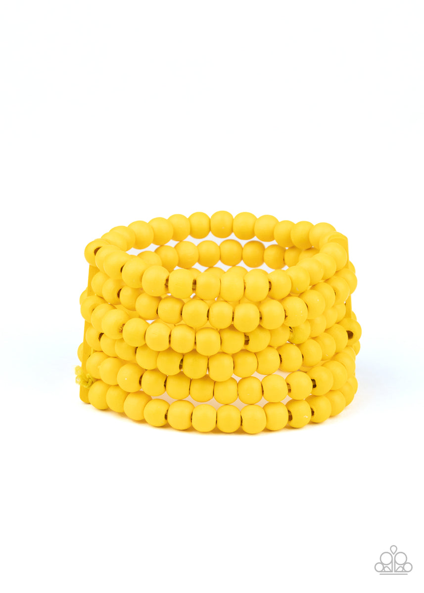 Yellow sales paparazzi bracelet