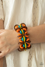 Load image into Gallery viewer, Paparazzi Paparazzi - Caribbean Canopy - Multi Wood Bracelet Jewelry