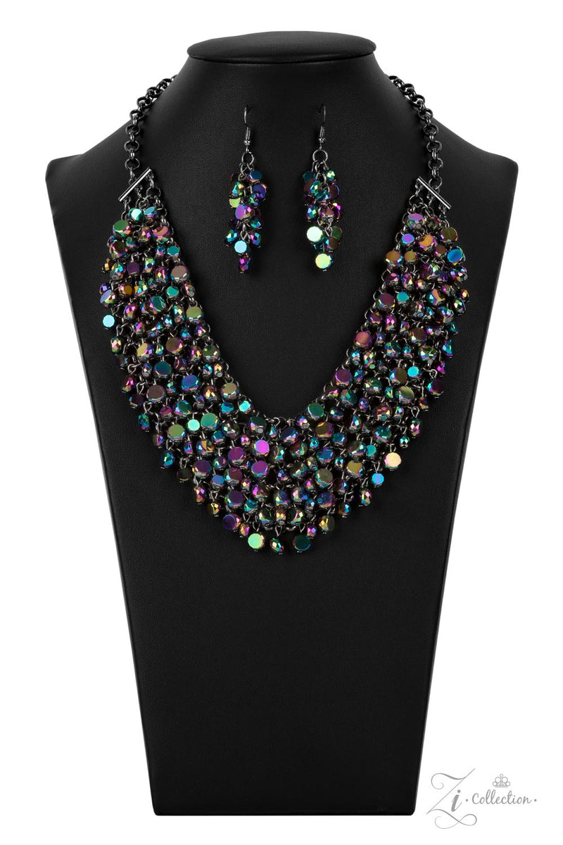 Paparazzi Zi Necklace fashion and Zi Bracelet Set