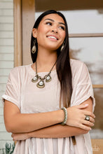 Load image into Gallery viewer, Paparazzi - Built Beacon Brass- Fashion Fix Complete Set