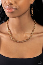 Load image into Gallery viewer, Paparazzi - Braided Ballad - Gold Necklace