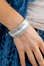 Load image into Gallery viewer, Desert Peaks - Silver Bracelet - Paparazzi Accessories - Paparazzi Accessories