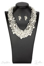 Load image into Gallery viewer, The Tracey - White Pearl Zi Necklace - Paparazzi Accessories - Paparazzi Accessories