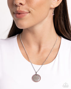 Paparazzi - Glam-ma Glamorous - Pink Necklace