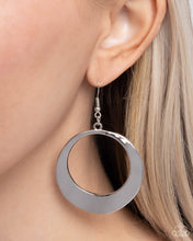 Load image into Gallery viewer, Paparazzi - Urban Eclipse - Silver Earrings
