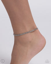 Load image into Gallery viewer, Paparazzi - Dainty Declaration - White Anklet