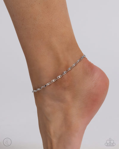 Paparazzi - Linked Legacy - Silver Anklet