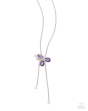 Load image into Gallery viewer, Paparazzi - FLORAL Values - Purple Necklace