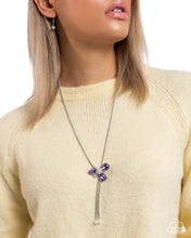 Load image into Gallery viewer, Paparazzi - FLORAL Values - Purple Necklace