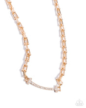 Load image into Gallery viewer, Paparazzi Anchored Actress - Gold Necklace
