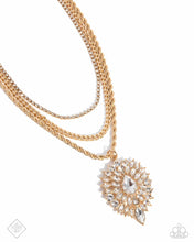 Load image into Gallery viewer, Paparazzi - Adorably Administrative - Gold Necklace