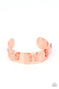 Paparazzi - Magical Mariposas - Copper Bracelet