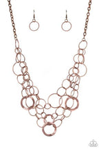 Load image into Gallery viewer, Paparazzi - Main Street Mechanics - Copper Necklace - Paparazzi Accessories