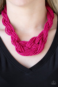 Standing Ovation -Pink Necklace - Paparazzi Accessories - Paparazzi Accessories