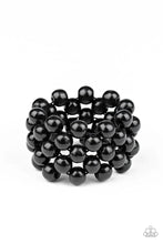 Load image into Gallery viewer, Paparazzi Paparazzi - Tiki Tropicana Black Wood Bracelet Apparel &amp; Accessories