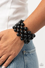 Load image into Gallery viewer, Paparazzi Paparazzi - Tiki Tropicana Black Wood Bracelet Apparel &amp; Accessories