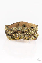 Load image into Gallery viewer, Paparazzi - Nice Girls Finish Last - Brass Bracelet - Paparazzi Accessories