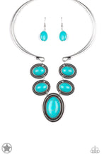 Load image into Gallery viewer, River Ride - Blue Necklace - Paparazzi Accessories - Paparazzi Accessories