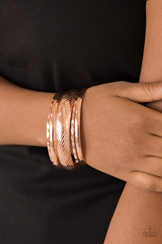 Boss Of Boho - Copper Bracelets - Paparazzi Accessories - Paparazzi Accessories