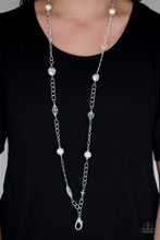 Load image into Gallery viewer, Only For Special Occassions -White Lanyard - Paparazzi Accessories - Paparazzi Accessories