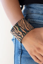Load image into Gallery viewer, Show Your True Stripes - Blue Bracelet- Paparazzi Accessories - Paparazzi Accessories