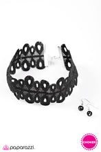 Load image into Gallery viewer, Paparazzi - Vixen Vogue - Black Vintage Choker - Paparazzi Accessories