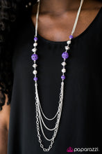 Load image into Gallery viewer, Balloon Ride - Purple Necklace - Paparazzi Accessories - Paparazzi Accessories