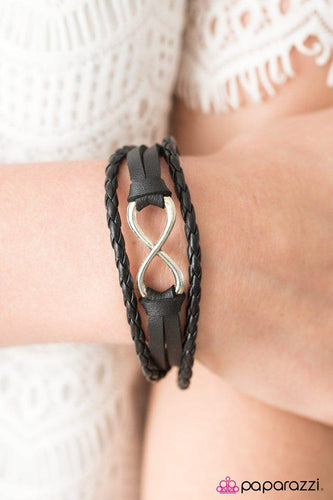 Paparazzi Paparazzi - Together Forever -Black Urban Bracelet Bracelets