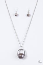 Load image into Gallery viewer, Dramatically Diva - Silver Necklace-Paparazzi Accessories - Paparazzi Accessories