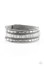 Load image into Gallery viewer, Paparazzi - Spectacular Shimmer - Silver Urban Bracelet - Paparazzi Accessories