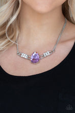 Load image into Gallery viewer, Way To Make An Entrance - Purple Necklace - Paparazzi Accessories - Paparazzi Accessories