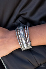 Load image into Gallery viewer, Paparazzi - Spectacular Shimmer - Silver Urban Bracelet - Paparazzi Accessories