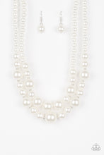 Load image into Gallery viewer, Paparazzi Paparazzi - The More The Modest - White Pearl Necklace Necklaces