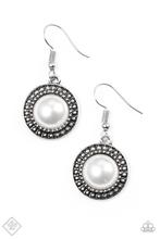 Load image into Gallery viewer, Paparazzi - Metro Mogul White  - Pearl Earrings - Paparazzi Accessories