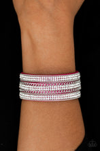 Load image into Gallery viewer, Paparazzi - Dangerously Drama Queen - Pink Urban Bracelet - Paparazzi Accessories