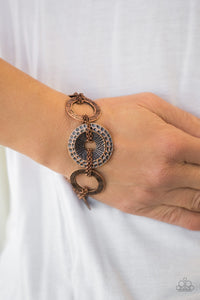 Paparazzi - Way Wild - Copper Bracelet - Paparazzi Accessories