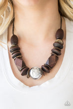 Load image into Gallery viewer, Paparazzi - Grand Turks Getaway - Brown Necklace - Paparazzi Accessories