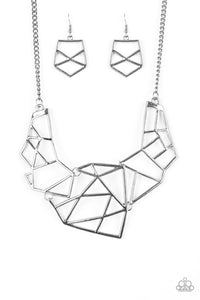 Paparazzi - World Shattering - Black Necklace - Paparazzi Accessories