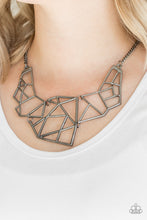 Load image into Gallery viewer, Paparazzi - World Shattering - Black Necklace - Paparazzi Accessories