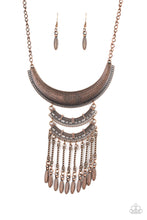 Load image into Gallery viewer, Paparazzi - Eastern Empress - Copper Necklace - Paparazzi Accessories