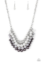 Load image into Gallery viewer, Paparazzi Paparazzi - Run For The Heels - Black and Multi Pearl Necklace Necklaces